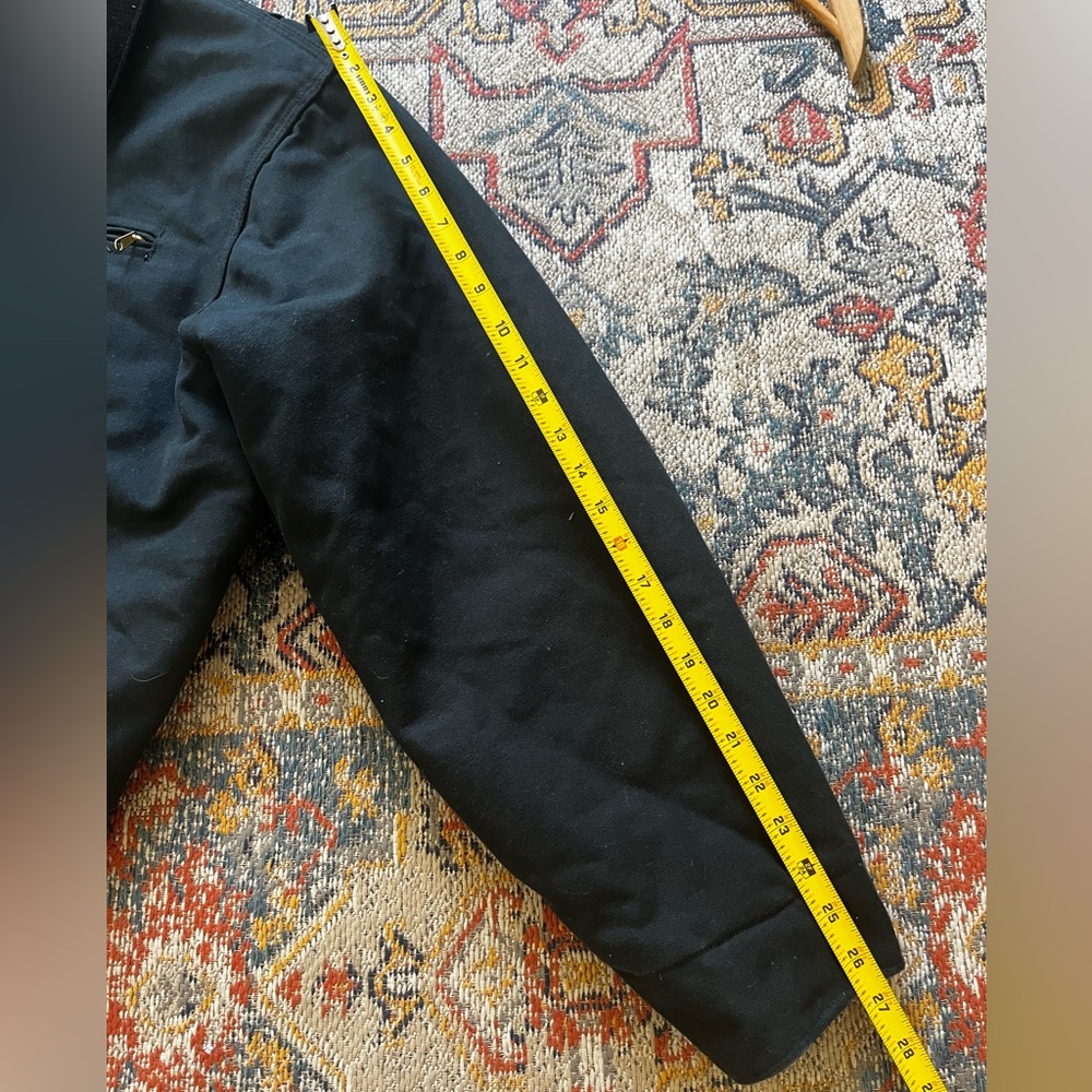 Carhartt Black Jacket Vintage J01 BLK 48 - Picture 14 of 16